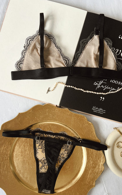 Set Icona negro
